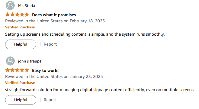 Amazon Review